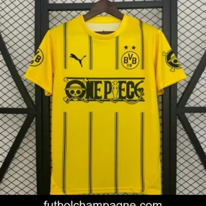 25_26 Borussia Dortmund Yellow with One Piece Design Jersey