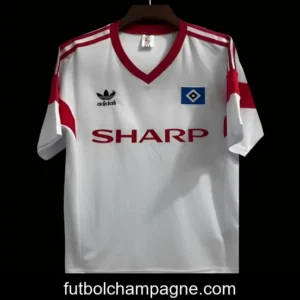 Retro 88_89 Hamburger SV Home Jerey