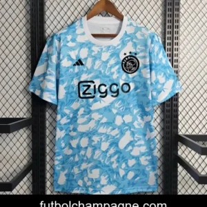 23-24 Ajax Training Blue Jersey