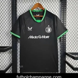 24_25 Feyenoord Rotterdam Away Black Jersey
