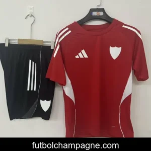 2526 Athletic Bilbao Training Jersey Red+Shorts