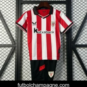 25_26 Kids Athletic Bilbao Home Size 16-28 Jersey