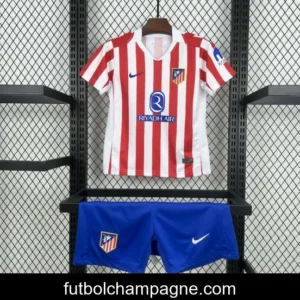 2025_26 Kids Atletico Madrid Home Jersey