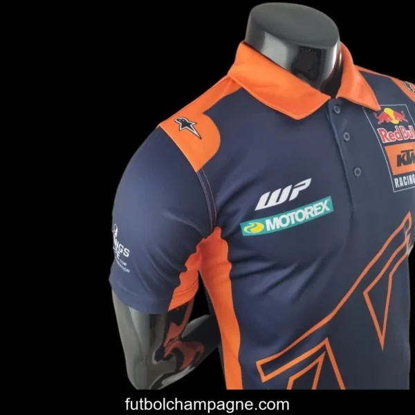 2022 F1 Formula One; KTM Polo Blue Orange - Image 4