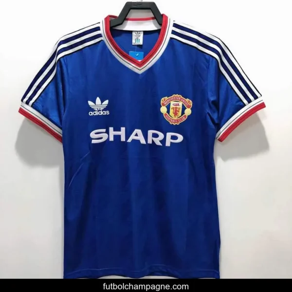 Retro 86_88 Manchester United Away Soccer Jersey - Image 2