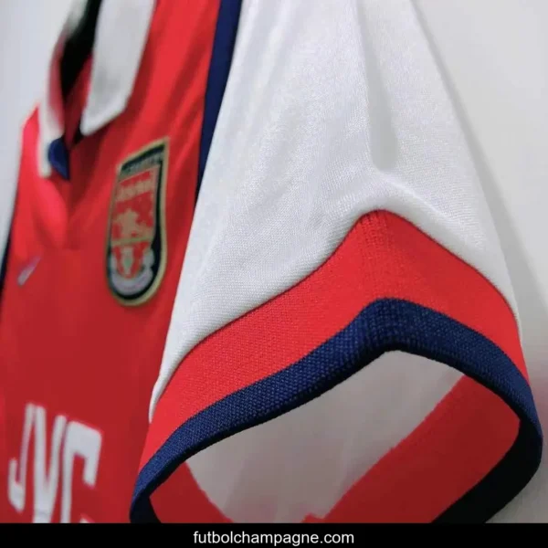 Retro 98_99 Arsenal Home Soccer Jersey - Image 2