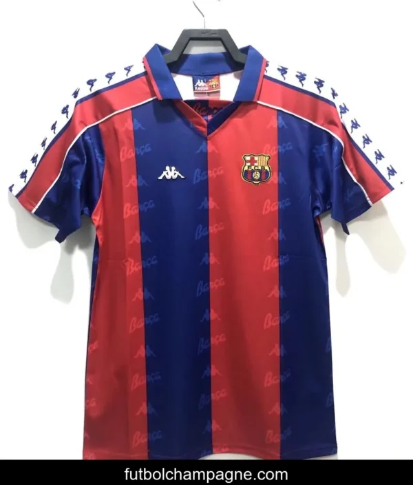 Retro 92_95 Barcelona Home Soccer Jersey - Image 3
