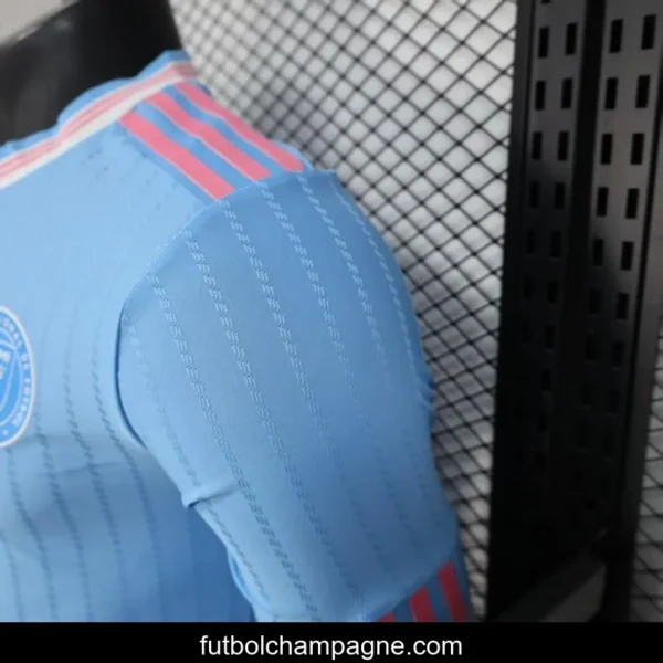 Player Version 25_26 Inter Miami Blue Third Long Sleeve Jersey - Image 4