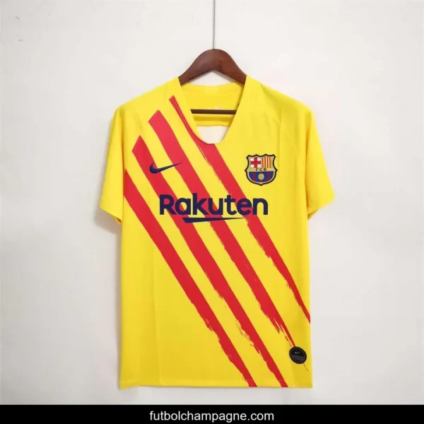 Retro 19_20 Barcelona Fourth Away Soccer Jersey - Image 4