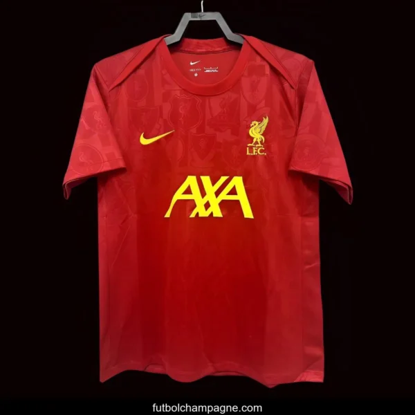 24_25 Liverpool Red Training Pre-match Jersey - Image 3