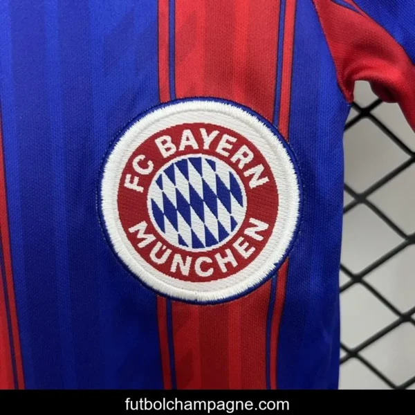 Retro 95_97 Kids Bayern Munich Home Size 16-28 Jersey - Image 2