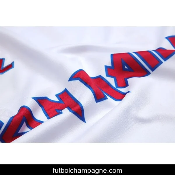 Retro 22_23 Iron Maiden X West Ham White Jersey - Image 3