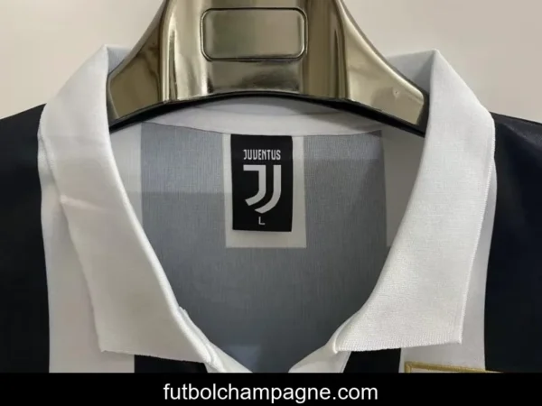 Retro 84_85 Juventus Home Jersey - Image 2