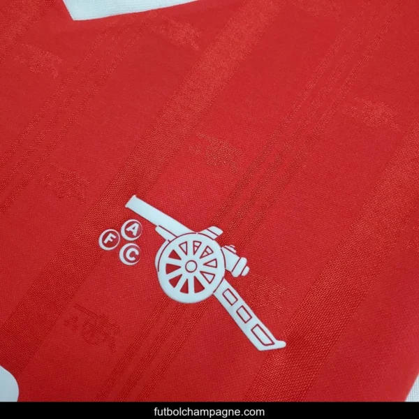 Retro 88_89 Arsenal home Soccer Jersey - Image 2