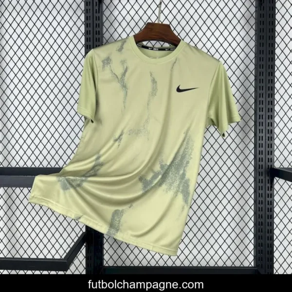 2025 NIKE Pea Green T-Shirt 1045 - Image 2