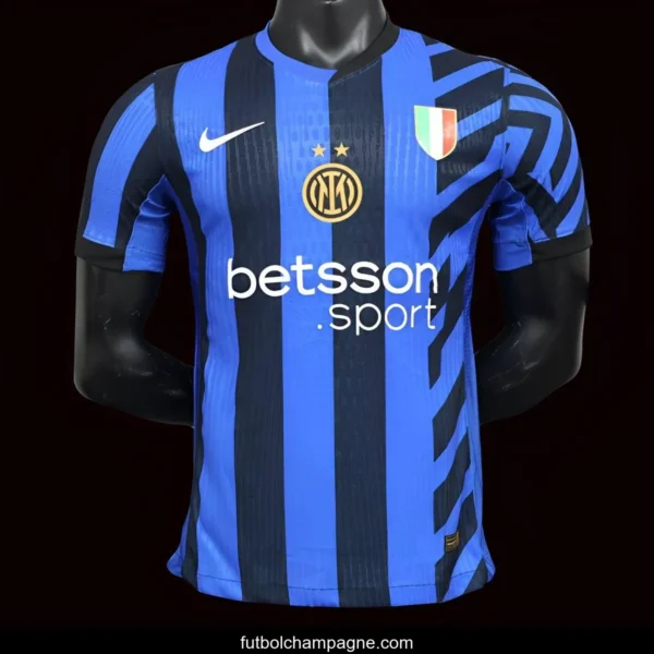 Player Version 24_25 Intern Milan Home Jersey With Scudetto Patch - Image 4