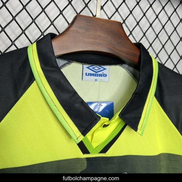 Retro 96_97 Celtic Away Yellow_Black Jersey - Image 3