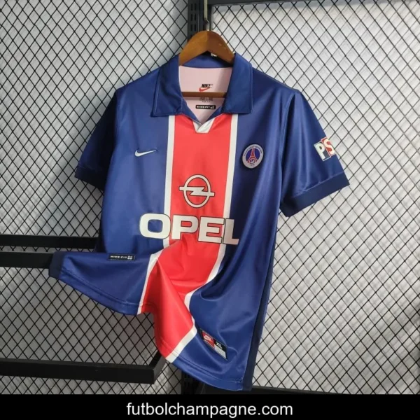 Retro 98_99 PSG Paris Home Jersey - Image 4
