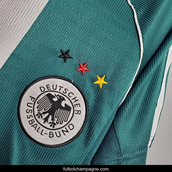Retro 1998 Germany Away Soccer Jersey - Image 4