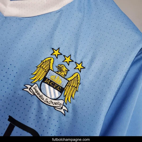 Retro Manchester City 11_12 home Soccer Jersey - Image 3