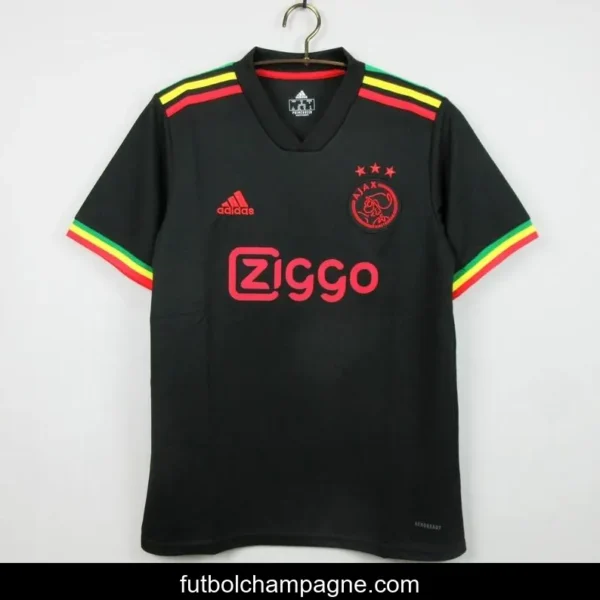 Retro 21_22 Ajax Third Black Jersey - Image 2