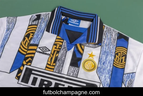 RETRO 94_95 Inter Milan Away Soccer Jersey - Image 3