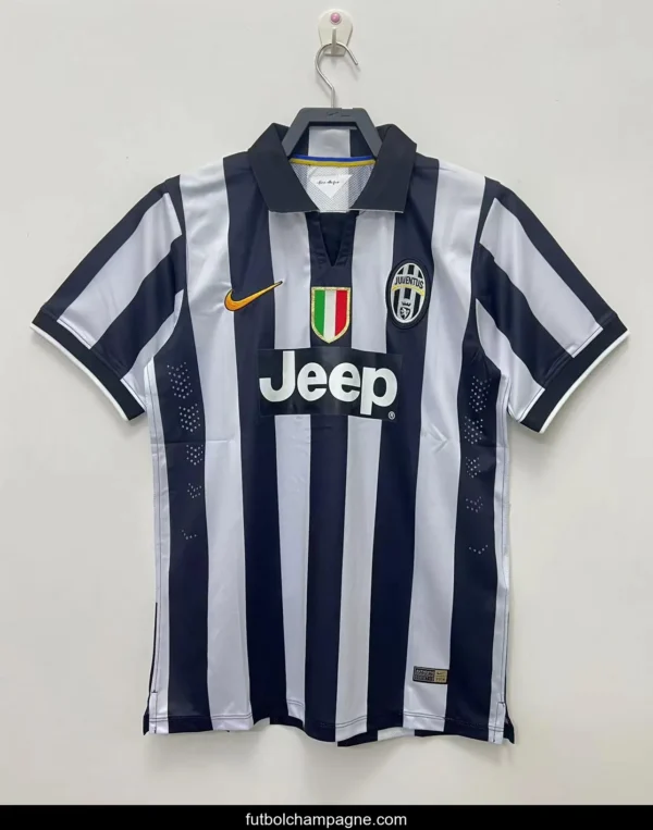 Retro 14_15 Juventus Home Soccer Jersey - Image 3