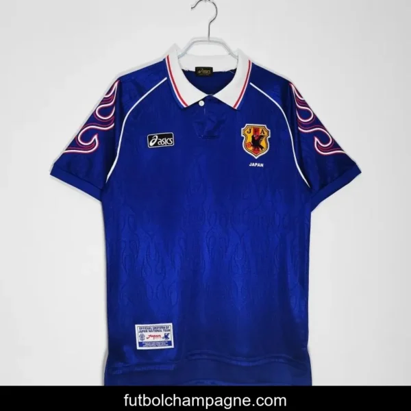 Retro 1998 Japan Home Soccer Jersey - Image 4