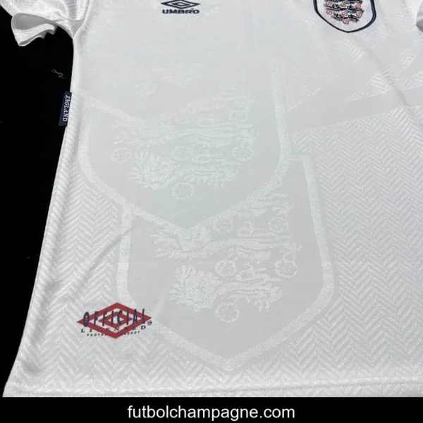 Retro 94_95 England At Home Soccer Jersey - Image 3