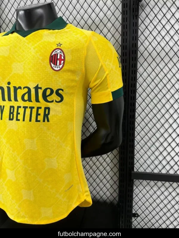 Player Version 25_26 AC Away Yellow Jersey - Image 5