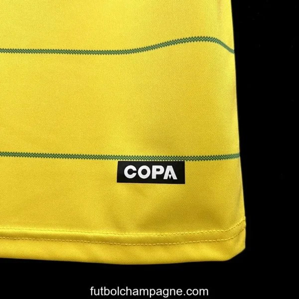 Retro Brazil 1984 Home Jersey - Image 3