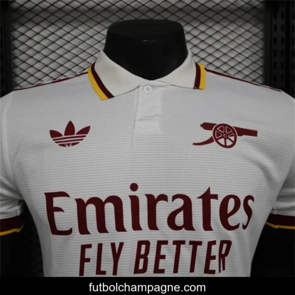 25_26 Player Version Arsenal Special WHITE POLO Jersey - Image 4