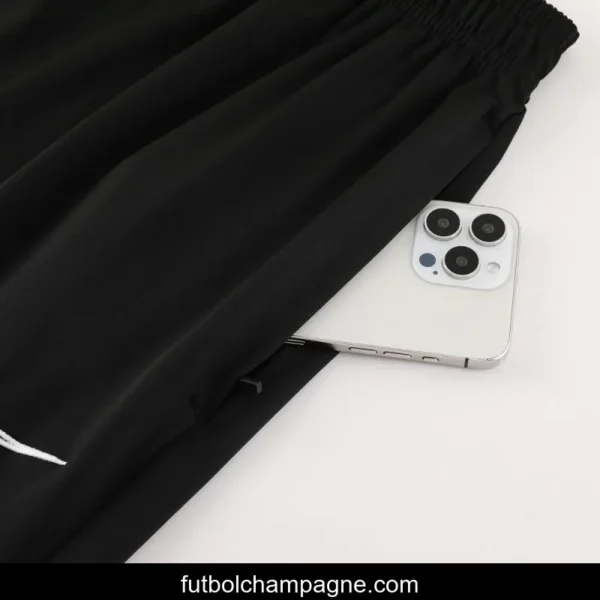 24_25 Nike Black Short Sleeve Jersey+Shorts - Image 6