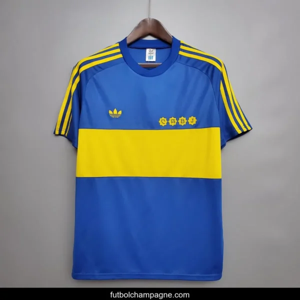 Retro 1981 Boca Juniors home Soccer Jersey - Image 2
