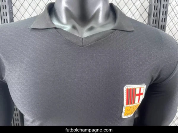Player Version 24_25 AC Milan 125Th Anniversary Black Long Sleeve Jersey - Image 2