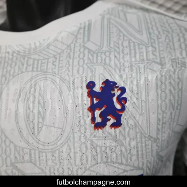 Player Version 25_26 Chelsea White Pre-Match Jersey - Image 6