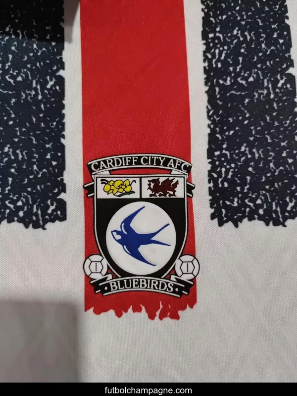 Retro 93_94 Cardiff City Home Jersey - Image 3