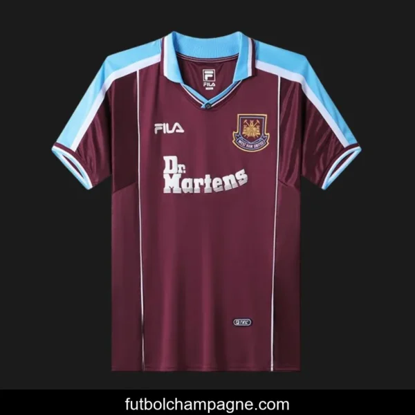 Retro 99_01West Ham United Home Jersey - Image 4