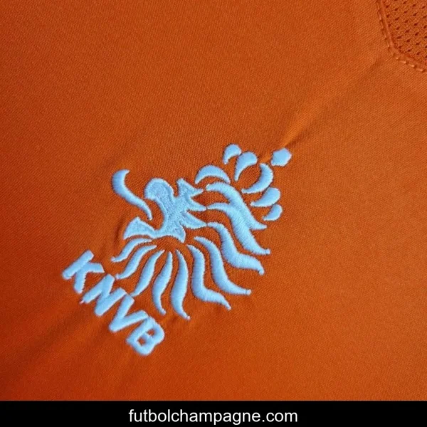Retro 2004 Netherlands Home Jersey - Image 4