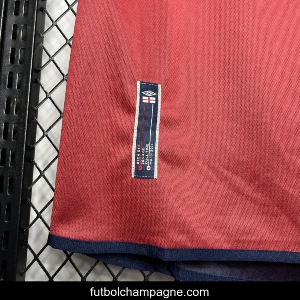 Retro 2002 England Away Jersey - Image 3