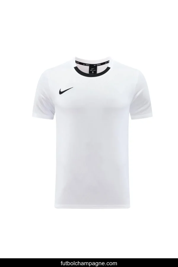 24_25 Nike White Short Sleeve Jersey+Shorts - Image 8