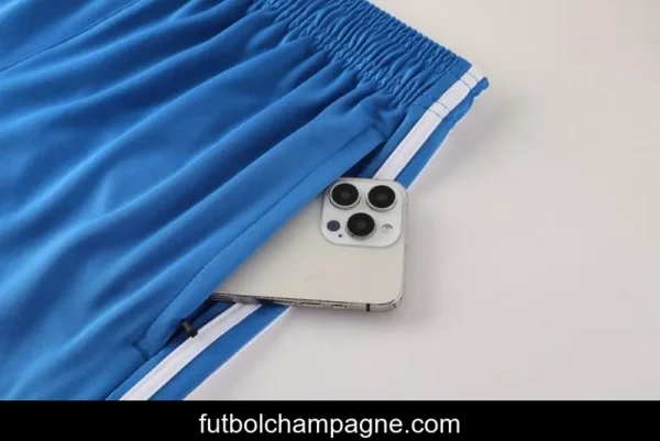 2025 Adidas Blue Short Sleeve Jersey+Shorts - Image 9