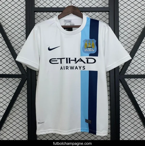 13_14 Retro Manchester City THIRD Jersey - Image 4