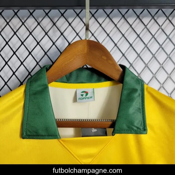 Retro 1988_1990 Brazil Home Jersey - Image 4