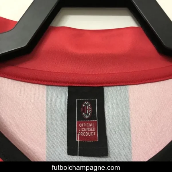 Retro 88_89AC Milan Home Soccer Jersey - Image 4