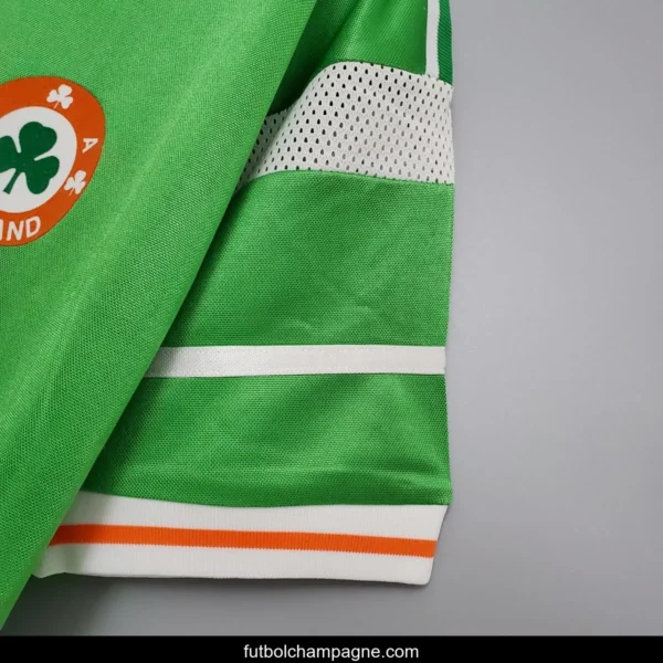 Retro 1988 Ireland home Soccer Jersey - Image 5