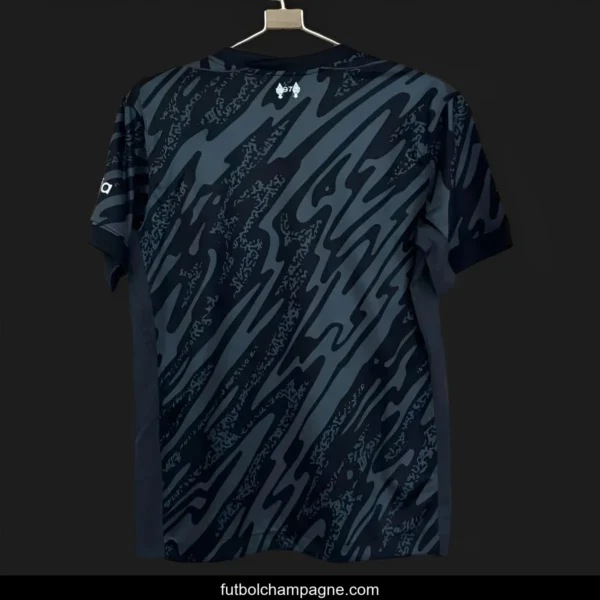 24_25 Liverpool Black Goalkeeper Jersey - Image 2