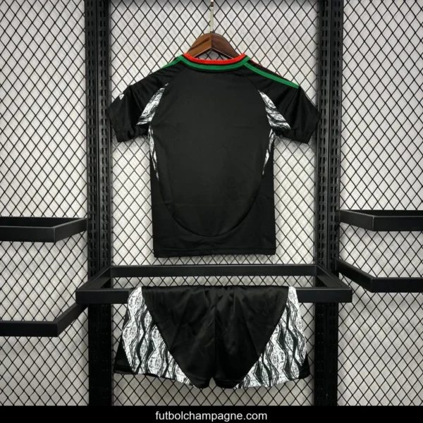 24_25 Kids Arsenal Away Black Jersey - Image 2