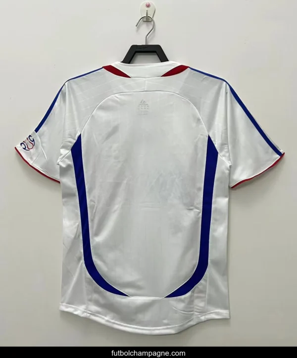 Retro 2006 France Away Soccer Jersey With 06 World Cup Patch - Image 4