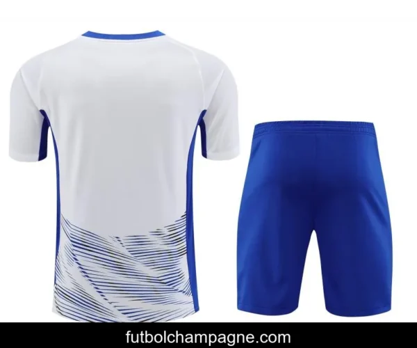 24_25 Inter Milan White Short Sleeve Jeresy+Shorts - Image 5
